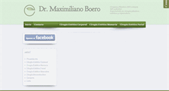 Desktop Screenshot of drboero.com.ar